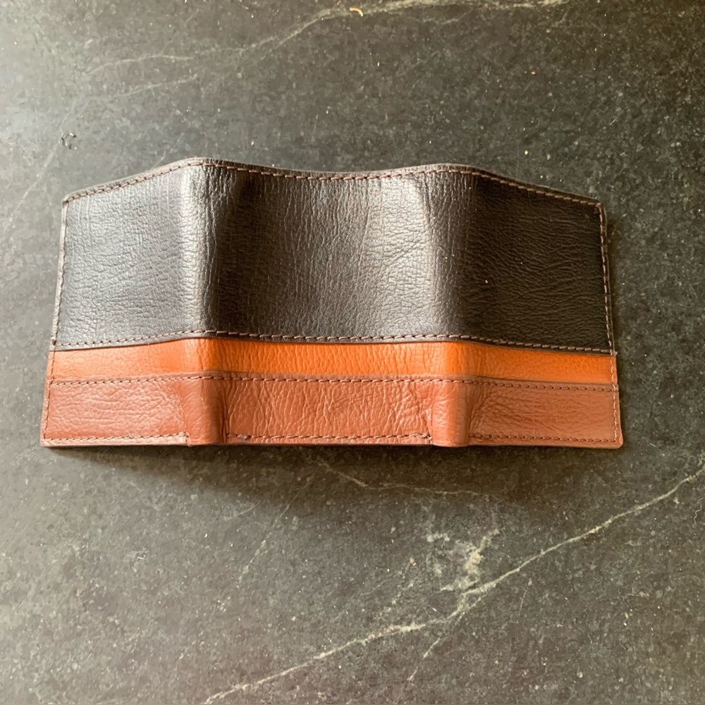 FOSSIL | Tri Fold Leather Wallet | - Picture 6 of 9
